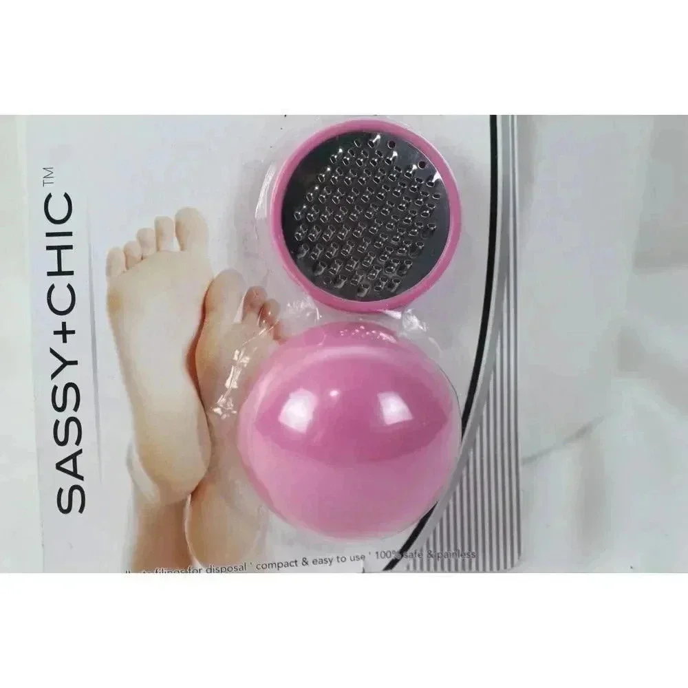 Sassy + Chic Pod Foot File - Remove Rough & Dry Skin - Retains for Easy Disposal